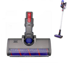 Vacuum Cleaner Electric Brush Drum Suction Head Accessories for Dyson V7 V8 V10 V11