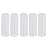 5PCS Acrylic Guitar Slide Tube Folk Slide Block