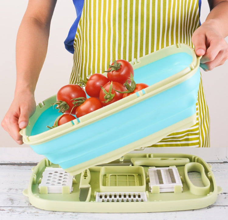 9 in 1 Folding Cutting Board Plastic Multi Function Household Cutting Board Kitchen Antibacterial Mildew Cutting Board Cutting Knife Set 9 in 1 Folding Cutting Board Plastic Multi Function Household Cutting Board Kitchen Antibacterial Mildew Cutting Board Cutting Knife Set
