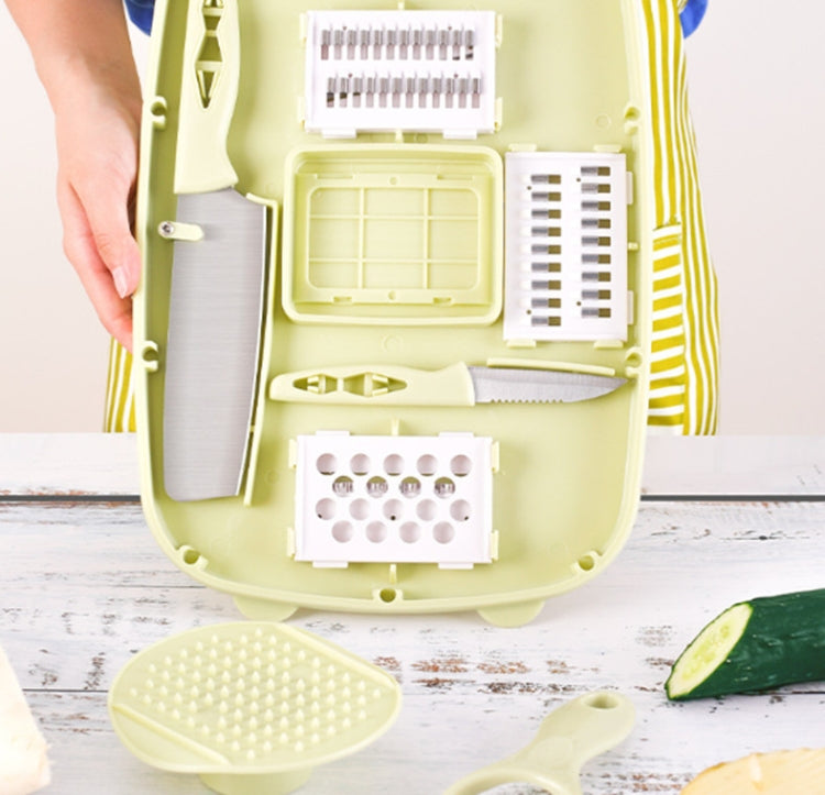 9 in 1 Folding Cutting Board Plastic Multi Function Household Cutting Board Kitchen Antibacterial Mildew Cutting Board Cutting Knife Set 9 in 1 Folding Cutting Board Plastic Multi Function Household Cutting Board Kitchen Antibacterial Mildew Cutting Board Cutting Knife Set