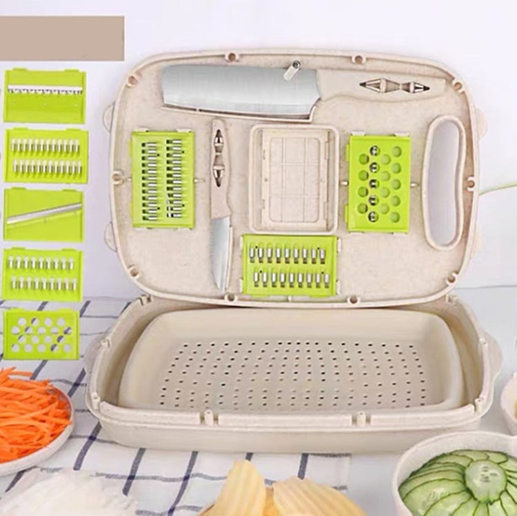 9 in 1 Folding Cutting Board Plastic Multi Function Household Cutting Board Kitchen Antibacterial Mildew Cutting Board Cutting Knife Set 9 in 1 Folding Cutting Board Plastic Multi Function Household Cutting Board Kitchen Antibacterial Mildew Cutting Board Cutting Knife Set