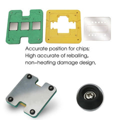 BaKu 3D BGA CPU Tin Planting Mesh Motherboard Repair Tin Planting Table For IPhone A11