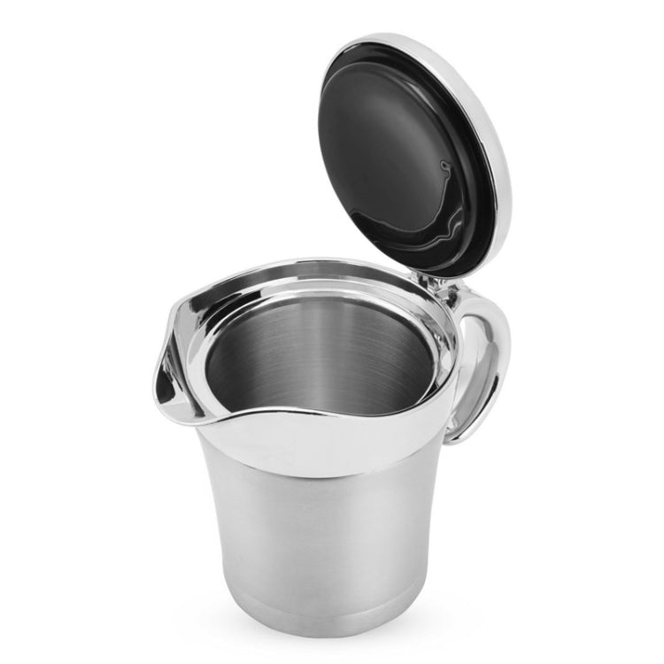 304 Stainless Steel Sauce Cup Steak Sauce Pot Tomato Sauce Bottle Double Insulated Seasoning Pot, Capacity: 450ml, Stainless Steel Sauce Cup 304 Stainless Steel Sauce Cup Steak Sauce Pot Tomato Sauce Bottle Double Insulated Seasoning Pot, Capacity: 450ml, Stainless Steel Sauce Cup