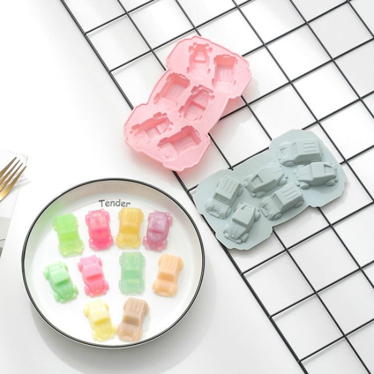 6 PCS Creative Cake Chocolate Mold 3D Car Cartoon Household Silicone Baking Ice Tray Mold, 3D Car Shape (Blue), 3D Car Shape(Pink) 6 PCS Creative Cake Chocolate Mold 3D Car Cartoon Household Silicone Baking Ice Tray Mold, 3D Car Shape (Blue), 3D Car Shape(Pink)