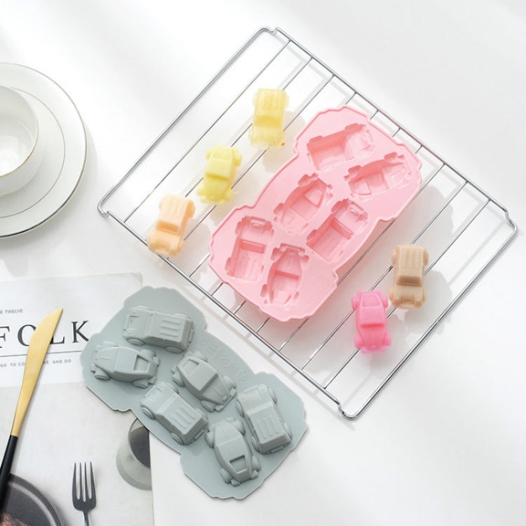 6 PCS Creative Cake Chocolate Mold 3D Car Cartoon Household Silicone Baking Ice Tray Mold, 3D Car Shape (Blue), 3D Car Shape(Pink) 6 PCS Creative Cake Chocolate Mold 3D Car Cartoon Household Silicone Baking Ice Tray Mold, 3D Car Shape (Blue), 3D Car Shape(Pink)