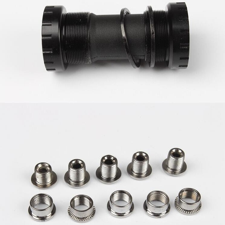 Litepro Folding Bicycle LP Hollow One-piece Crank Tooth Disc Bottom Axle Modified SP8, Left and Right Crank+Bottom Bracket Litepro Folding Bicycle LP Hollow One-piece Crank Tooth Disc Bottom Axle Modified SP8, Left and Right Crank+Bottom Bracket