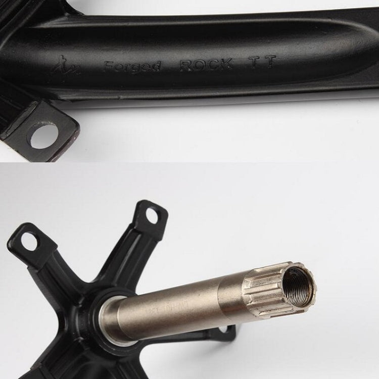 Litepro Folding Bicycle LP Hollow One-piece Crank Tooth Disc Bottom Axle Modified SP8, Left and Right Crank+Bottom Bracket Litepro Folding Bicycle LP Hollow One-piece Crank Tooth Disc Bottom Axle Modified SP8, Left and Right Crank+Bottom Bracket