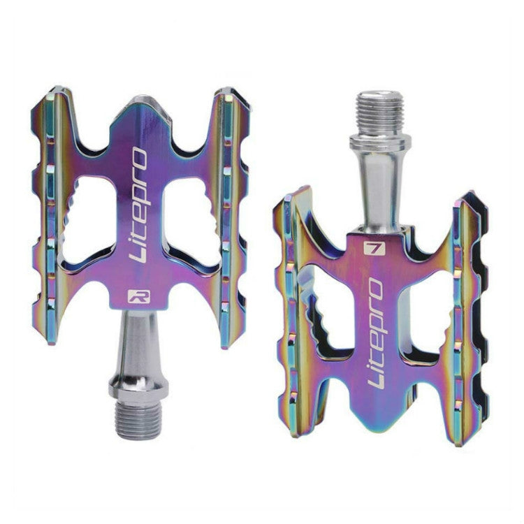 Litepro Ultralight Folding Bike Pedal K3 Bicycle Pedal, Black, Red, Silver, Gold, Electroplating Colorful Litepro Ultralight Folding Bike Pedal K3 Bicycle Pedal, Black, Red, Silver, Gold, Electroplating Colorful