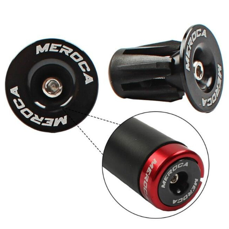 1pair MEROCA Mountain Bike Expansion Lock Bar Plug Road Bike Bicycle Bar Plug End Cover, Red 1pair MEROCA Mountain Bike Expansion Lock Bar Plug Road Bike Bicycle Bar Plug End Cover, Red