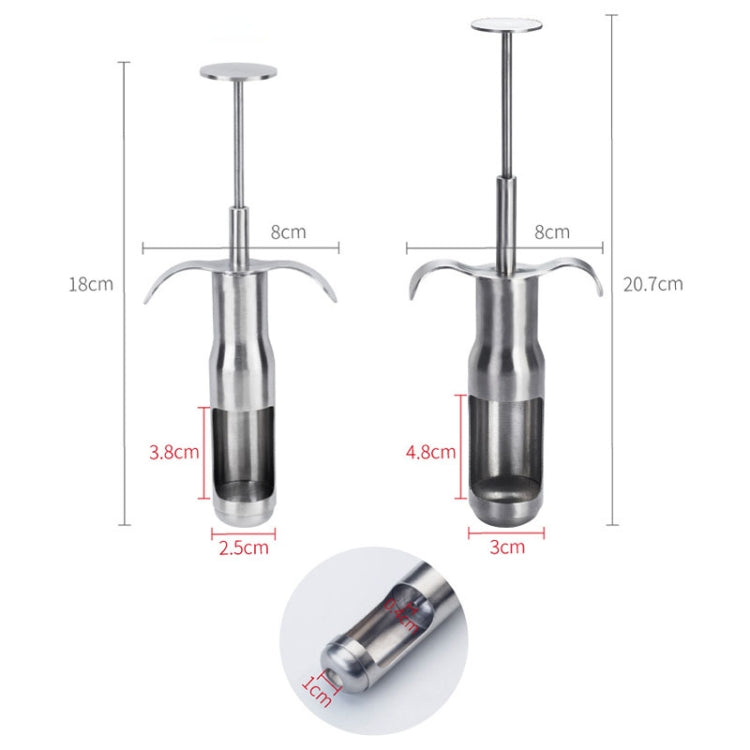Stainless Steel Red Date Pitting Device Cherry Fruit Coring Device, Small, Large Stainless Steel Red Date Pitting Device Cherry Fruit Coring Device, Small, Large
