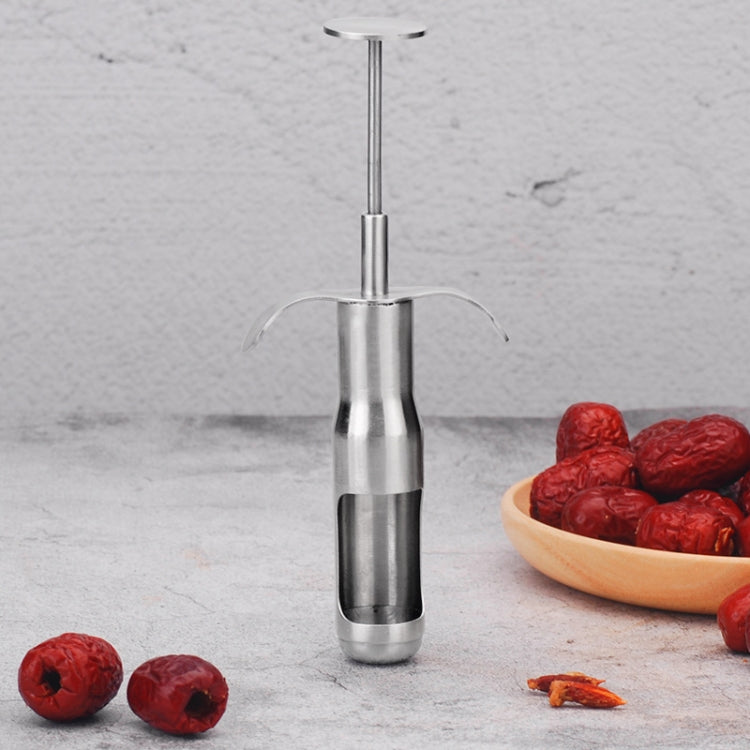 Stainless Steel Red Date Pitting Device Cherry Fruit Coring Device, Small, Large Stainless Steel Red Date Pitting Device Cherry Fruit Coring Device, Small, Large
