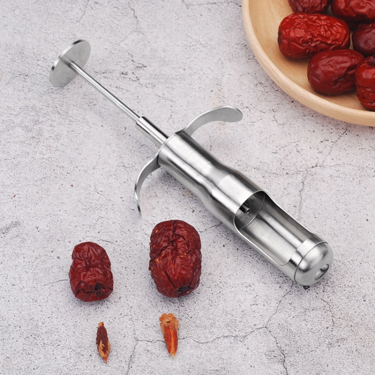 Stainless Steel Red Date Pitting Device Cherry Fruit Coring Device, Small, Large Stainless Steel Red Date Pitting Device Cherry Fruit Coring Device, Small, Large