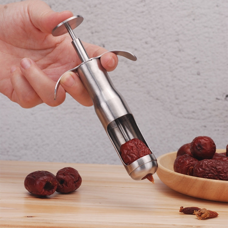 Stainless Steel Red Date Pitting Device Cherry Fruit Coring Device, Small, Large Stainless Steel Red Date Pitting Device Cherry Fruit Coring Device, Small, Large