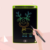 8.5 inch LCD Handwriting Board Children Drawing Graffiti Handwriting Board, Colorful Green