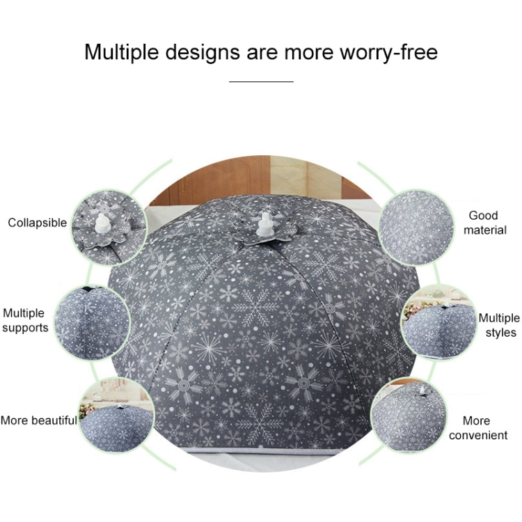 Snowflake Pattern Insulation Rice Cover Restaurant Anti-mosquito & Insect-proof Household Dish Cover, Snowflake Pattern Rice Cover Snowflake Pattern Insulation Rice Cover Restaurant Anti-mosquito & Insect-proof Household Dish Cover, Snowflake Pattern Rice Cover