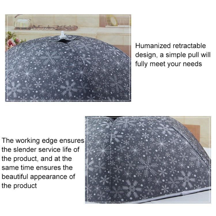 Snowflake Pattern Insulation Rice Cover Restaurant Anti-mosquito & Insect-proof Household Dish Cover, Snowflake Pattern Rice Cover Snowflake Pattern Insulation Rice Cover Restaurant Anti-mosquito & Insect-proof Household Dish Cover, Snowflake Pattern Rice Cover