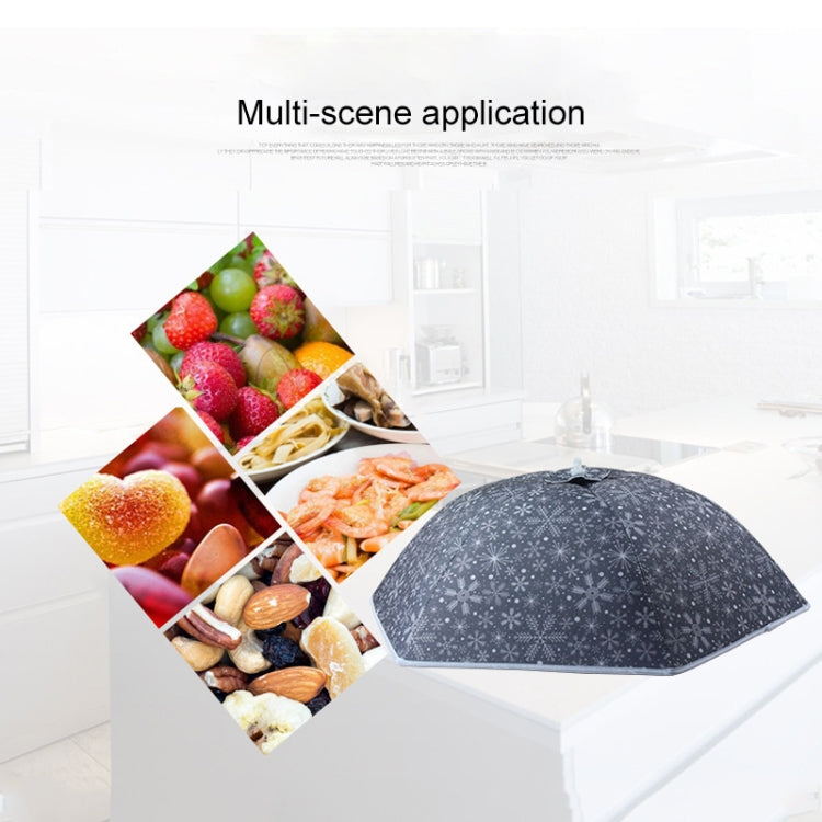 Snowflake Pattern Insulation Rice Cover Restaurant Anti-mosquito & Insect-proof Household Dish Cover, Snowflake Pattern Rice Cover Snowflake Pattern Insulation Rice Cover Restaurant Anti-mosquito & Insect-proof Household Dish Cover, Snowflake Pattern Rice Cover