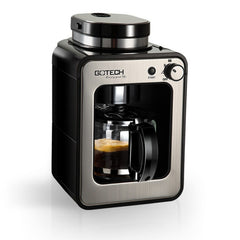 GOTECH Household Small Coffee Machine Automatic Grinding Integrated Commercial Freshly Ground Drip Coffee Pot