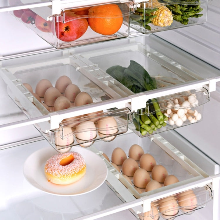 Refrigerator Storage Box Drawer Type Square Household Multifunctional Food Preservation Box, 1 Egg Box, 1 Fresh Box, 2 Egg Box, 2 Fresh Box, 1 Egg Box + 1 Fresh Box, 1 Box Without Hook Refrigerator Storage Box Drawer Type Square Household Multifunctional Food Preservation Box, 1 Egg Box, 1 Fresh Box, 2 Egg Box, 2 Fresh Box, 1 Egg Box + 1 Fresh Box, 1 Box Without Hook