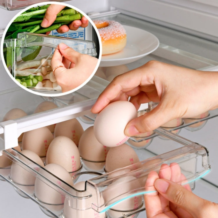 Refrigerator Storage Box Drawer Type Square Household Multifunctional Food Preservation Box, 1 Egg Box, 1 Fresh Box, 2 Egg Box, 2 Fresh Box, 1 Egg Box + 1 Fresh Box, 1 Box Without Hook Refrigerator Storage Box Drawer Type Square Household Multifunctional Food Preservation Box, 1 Egg Box, 1 Fresh Box, 2 Egg Box, 2 Fresh Box, 1 Egg Box + 1 Fresh Box, 1 Box Without Hook