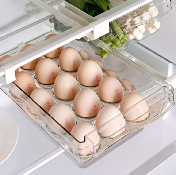Refrigerator Storage Box Drawer Type Square Household Multifunctional Food Preservation Box, 1 Egg Box, 1 Fresh Box, 2 Egg Box, 2 Fresh Box, 1 Egg Box + 1 Fresh Box, 1 Box Without Hook Refrigerator Storage Box Drawer Type Square Household Multifunctional Food Preservation Box, 1 Egg Box, 1 Fresh Box, 2 Egg Box, 2 Fresh Box, 1 Egg Box + 1 Fresh Box, 1 Box Without Hook