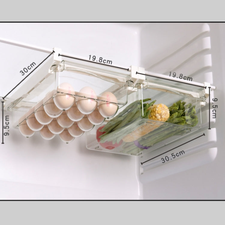 Refrigerator Storage Box Drawer Type Square Household Multifunctional Food Preservation Box, 1 Egg Box, 1 Fresh Box, 2 Egg Box, 2 Fresh Box, 1 Egg Box + 1 Fresh Box, 1 Box Without Hook Refrigerator Storage Box Drawer Type Square Household Multifunctional Food Preservation Box, 1 Egg Box, 1 Fresh Box, 2 Egg Box, 2 Fresh Box, 1 Egg Box + 1 Fresh Box, 1 Box Without Hook