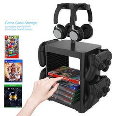 Game Disc Storage Rack Headphone Storage Rack For PS5 / Xsx, For PS5 / Xsx