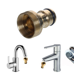 Kitchen Utensils Universal Adapters for Tap Kitchen Faucet Tap Connector Mixer Hose Adaptor Pipe Joiner Fitting Faucet Adapter, Faucet Adapter