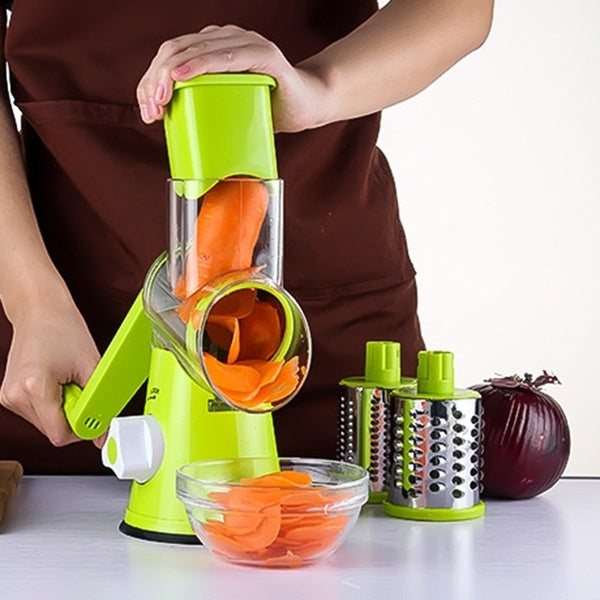 Multifunctional Electric Fruit Vegetable Slicer Cutter Carrot Potato Cutting Machine Stainless steel Blade Salad Chopper, Random Color Delivery Multifunctional Electric Fruit Vegetable Slicer Cutter Carrot Potato Cutting Machine Stainless steel Blade Salad Chopper, Random Color Delivery