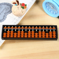 Plastic Abacus 15 Digits Arithmetic Tool Math Learn Aid Caculating Toys Gifts for Kids, 15 Digits Arithmetic Tool Math Abacus