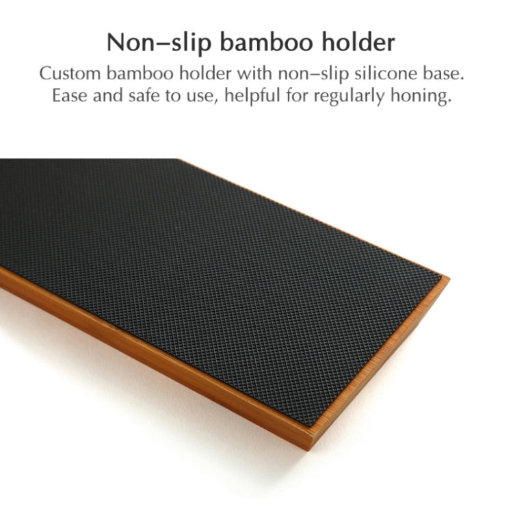 1000/6000 Red White Whetstone Double-sided Bamboo Base Set, Blue White Whetstone 1000/6000 Red White Whetstone Double-sided Bamboo Base Set, Blue White Whetstone
