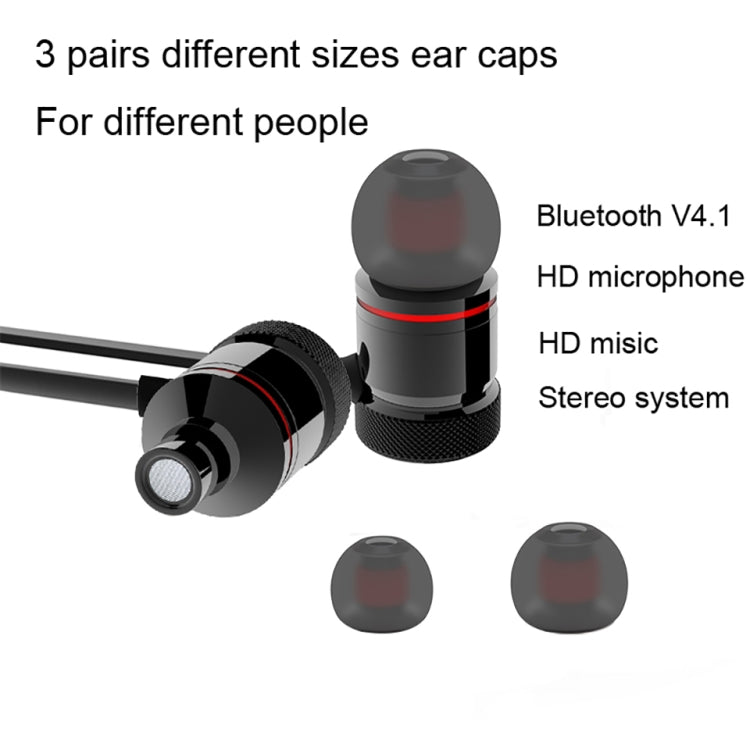 MoreBlue S07 Auriculares inalámbricos Bluetooth Auriculares estéreo con graves magnéticos de metal Auriculares deportivos inalámbricos con micrófono MoreBlue S07 Auriculares inalámbricos Bluetooth Auriculares estéreo con graves magnéticos de metal Auriculares deportivos inalámbricos con micrófono