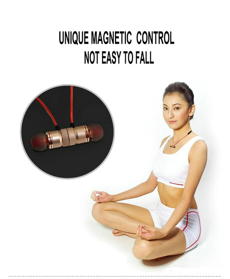 MoreBlue S07 Auriculares inalámbricos Bluetooth Auriculares estéreo con graves magnéticos de metal Auriculares deportivos inalámbricos con micrófono MoreBlue S07 Auriculares inalámbricos Bluetooth Auriculares estéreo con graves magnéticos de metal Auriculares deportivos inalámbricos con micrófono