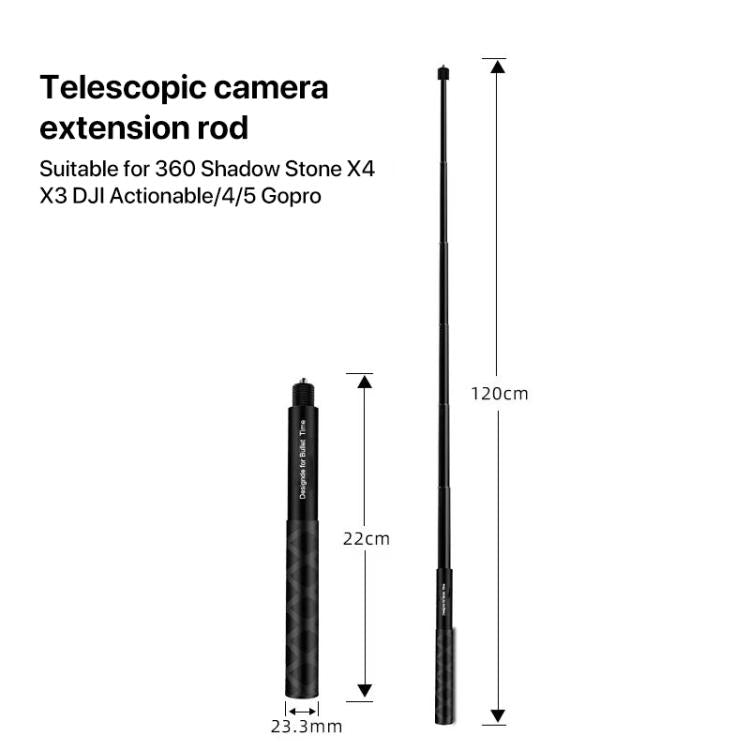 1,2 m Action Kamera Zubehör Selfie Stick für Insta360 ONE X und ONE Sport Kamera Griff Zubehör, 1,2 m für Insta360 ONE X / ONE 1,2 m Action Kamera Zubehör Selfie Stick für Insta360 ONE X und ONE Sport Kamera Griff Zubehör, 1,2 m für Insta360 ONE X / ONE