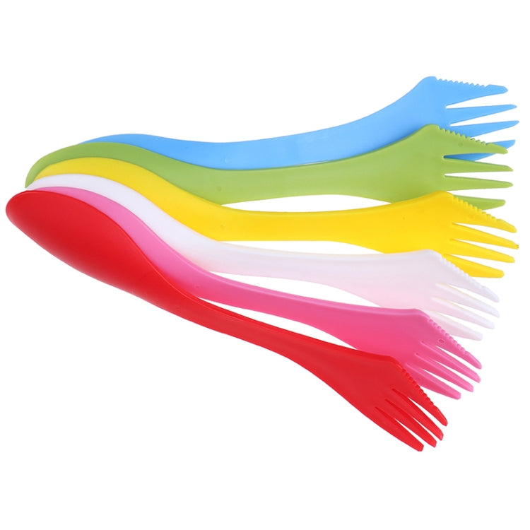 2 Set  3 In 1 Outdoor Camp Tableware Heat Resistant Spoon Fork Knife Camping Hiking Utensils (6pcs=1set) 2 Set  3 In 1 Outdoor Camp Tableware Heat Resistant Spoon Fork Knife Camping Hiking Utensils (6pcs=1set)