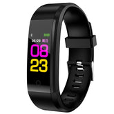 ID115 Plus Smart Bracelet Fitness Heart Rate Monitor Blood Pressure Pedometer Health Running Sports SmartWatch for IOS Android