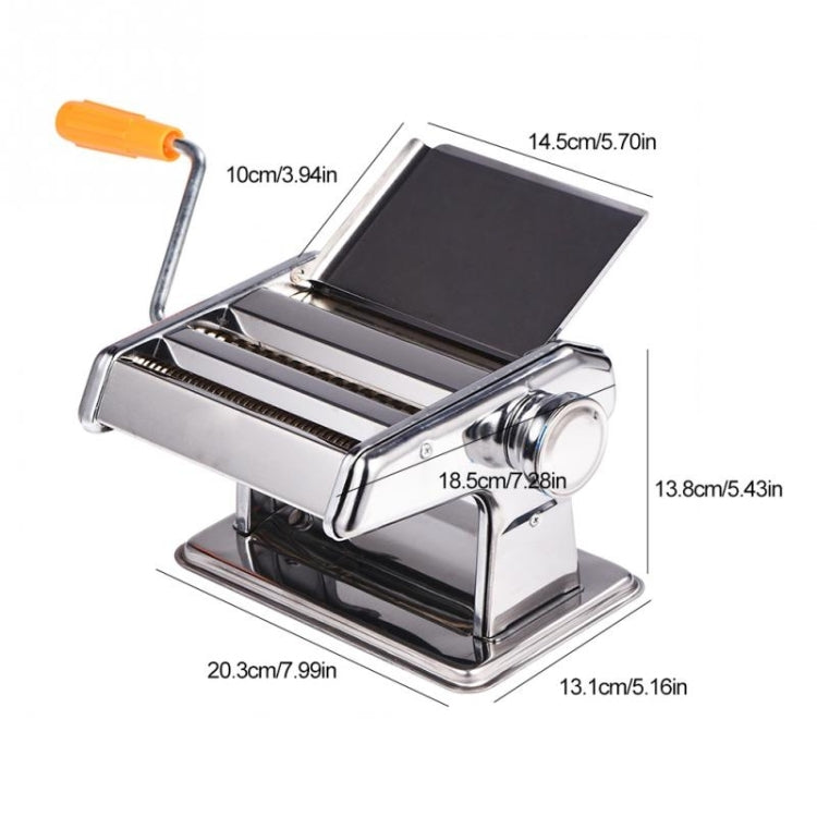 Household Stainless Steel Pasta Making Machine Manual Noodle Maker Spaghetti Hand Cutter, Noodle Maker Household Stainless Steel Pasta Making Machine Manual Noodle Maker Spaghetti Hand Cutter, Noodle Maker