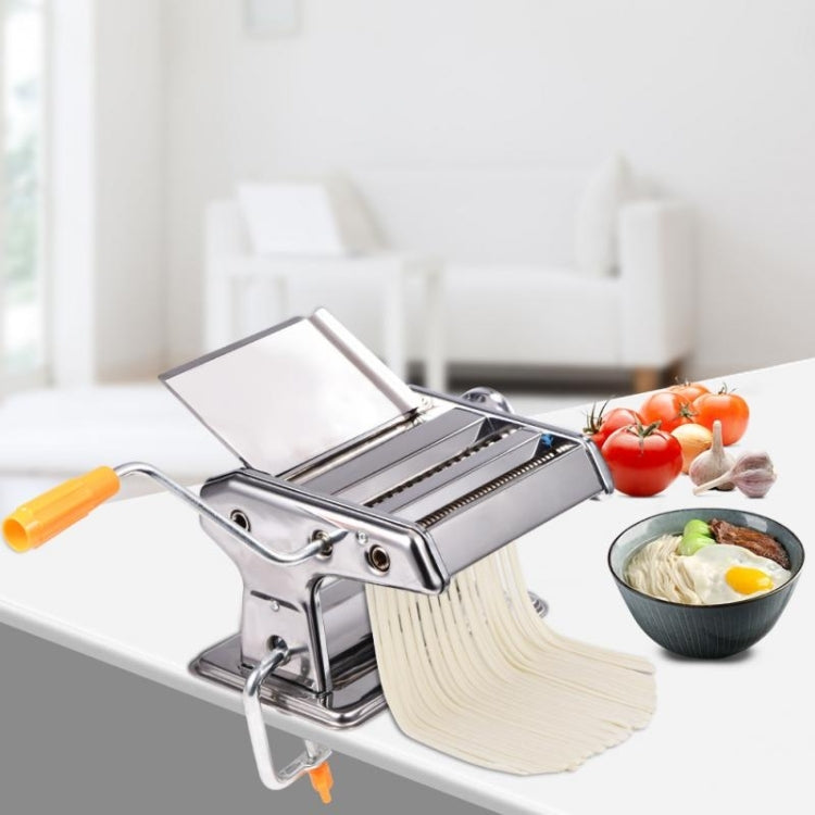 Household Stainless Steel Pasta Making Machine Manual Noodle Maker Spaghetti Hand Cutter, Noodle Maker Household Stainless Steel Pasta Making Machine Manual Noodle Maker Spaghetti Hand Cutter, Noodle Maker