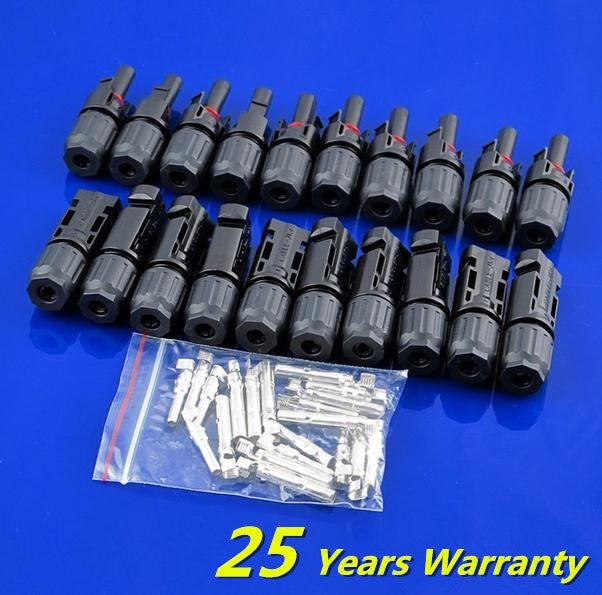 MC4 Connector male female 30A 1000V Solar Panel Branch Series MC4 Connector male female 30A 1000V Solar Panel Branch Series