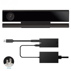 Adaptador USB 3.0 con sensor Kinect 2.0 para Xbox One S, Xbox One X, PC con Windows, enchufe de EE. UU., UE y EE. UU. a Reino Unido