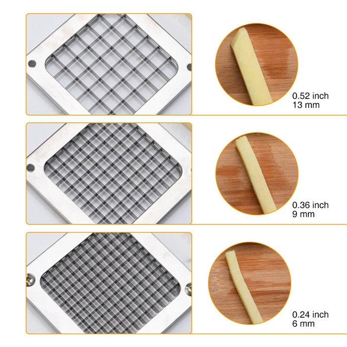 Manual Cut French Fries Machine Potato Cutter Chips Blades Fruit Vegetable Making Machine Manual Cut French Fries Machine Potato Cutter Chips Blades Fruit Vegetable Making Machine