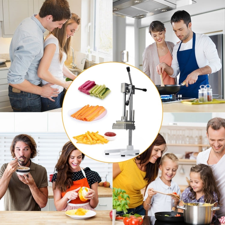Manual Cut French Fries Machine Potato Cutter Chips Blades Fruit Vegetable Making Machine Manual Cut French Fries Machine Potato Cutter Chips Blades Fruit Vegetable Making Machine