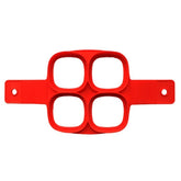 Pancake Maker Nonstick Cooking Tool Round Heart Egg Cooker Pan Eggs Mold, Four square Shape