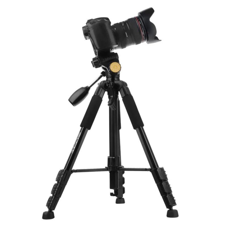 Q111 4-Section Folding Legs Live Broadcast Aluminum Alloy Tripod Mount with Three-dimensional Damping Tripod Heads Q111 4-Section Folding Legs Live Broadcast Aluminum Alloy Tripod Mount with Three-dimensional Damping Tripod Heads