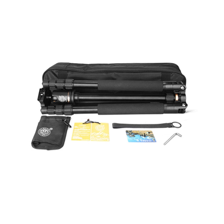 Q222 Portable 4-Section Folding Legs Aluminum Alloy Tripod Mount Monopod Holder with Ball Heads Q222 Portable 4-Section Folding Legs Aluminum Alloy Tripod Mount Monopod Holder with Ball Heads