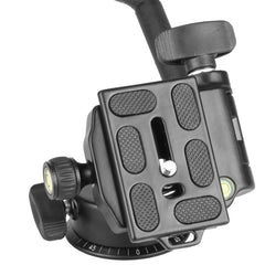 Q08 Three-Dimensional Damping 360 Degree Panorama Scale Leveling Metal Tripod Heads