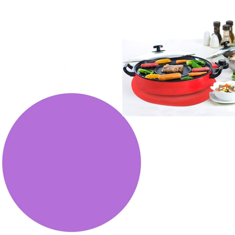 12 Inch Food Grade Silicone Microwave Oven Mat Round Silicone Placemat Non-Slip Insulation Mat, Black, Red, Blue, Green, Purple, Gray 12 Inch Food Grade Silicone Microwave Oven Mat Round Silicone Placemat Non-Slip Insulation Mat, Black, Red, Blue, Green, Purple, Gray