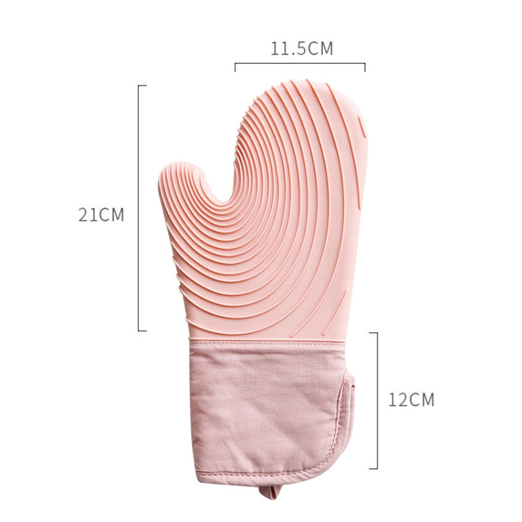 Thickened Silicone Gloves Household Microwave Oven Anti-Scald Insulation Glove, Pink, Light blue, Lake Blue Thickened Silicone Gloves Household Microwave Oven Anti-Scald Insulation Glove, Pink, Light blue, Lake Blue