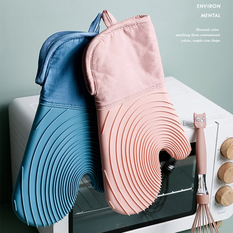 Thickened Silicone Gloves Household Microwave Oven Anti-Scald Insulation Glove, Pink, Light blue, Lake Blue Thickened Silicone Gloves Household Microwave Oven Anti-Scald Insulation Glove, Pink, Light blue, Lake Blue