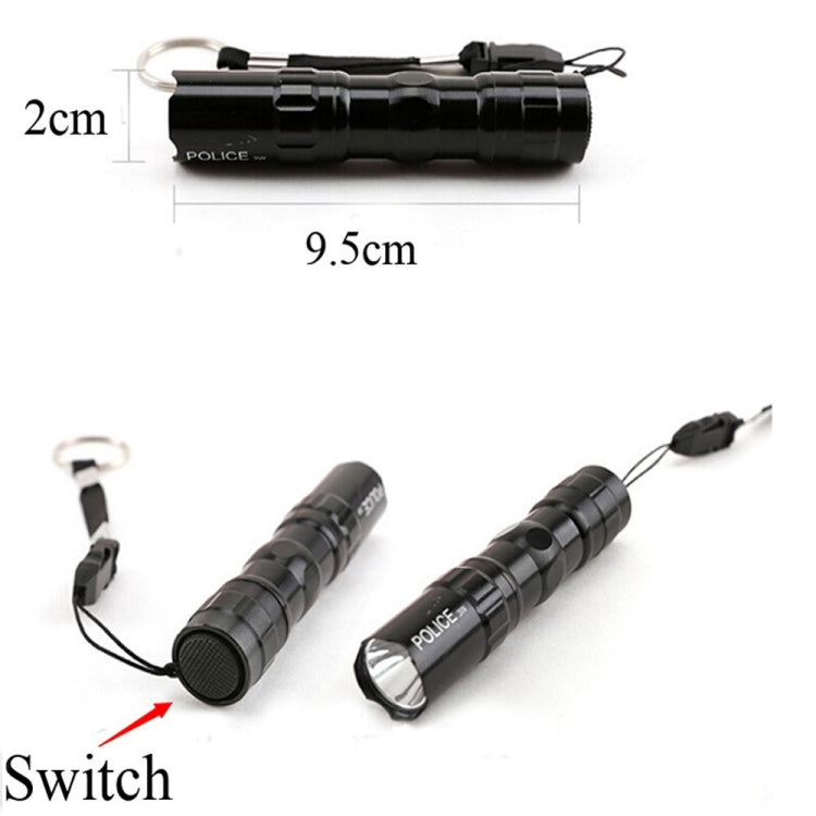 Mini Super Bright Tactical Flashlight Waterproof Small Torch Light with Keychain Mini Super Bright Tactical Flashlight Waterproof Small Torch Light with Keychain